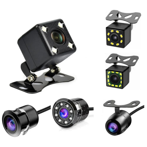 Caméra de Recul HD 170° VizzAuto™ – Vision Nocturne, Étanche IP68, LED Intégrées, Câble 6m